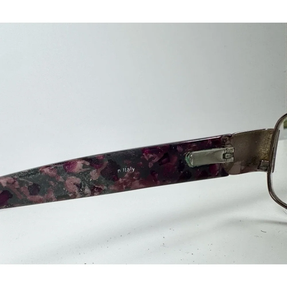 Adrienne Vittadini AV1104 Lilac Eyeglasses‎ 53-17-135 Purple Marble Frames Only